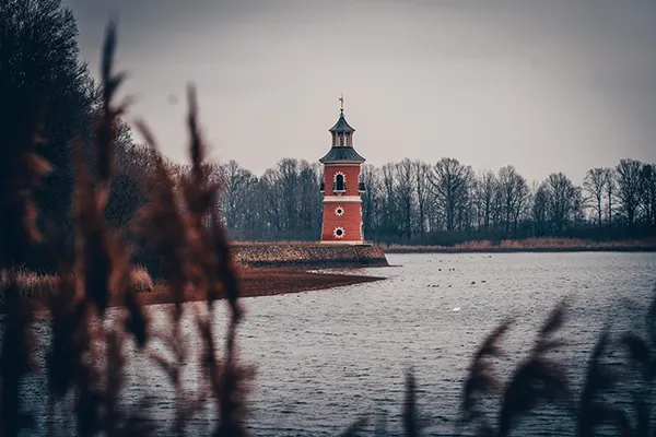 Leuchtturm in Moritzburg ist immer ein Besuch wert - nicht weit von der Ferienwohnung Augusuts