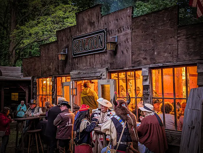 Karl May Fest Radebeul Saloon im Fort Henry